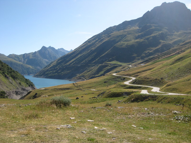 obererer Stausee und die umliegenden Gipfel