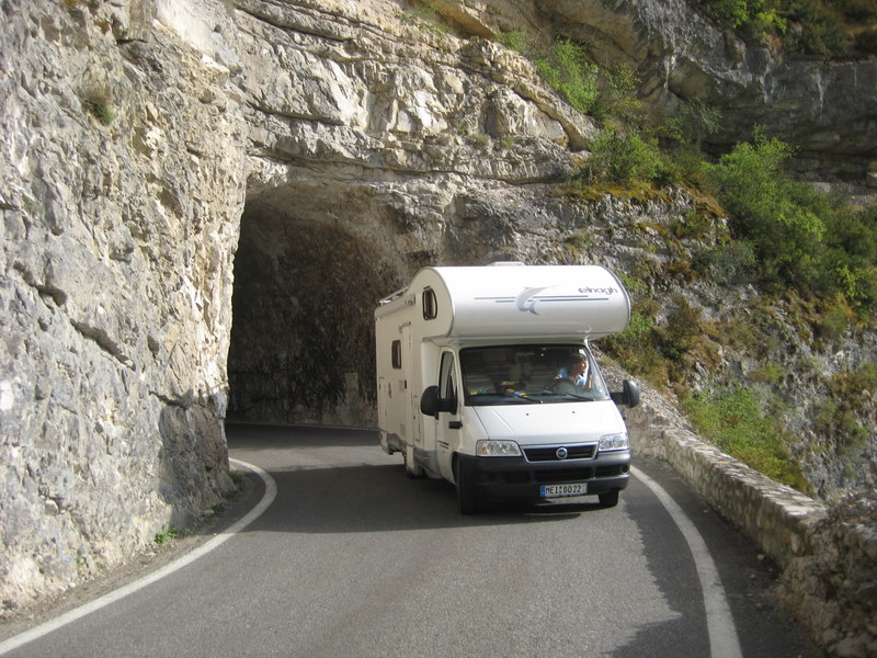 auf der Fahrt zum Mt. Ventoux